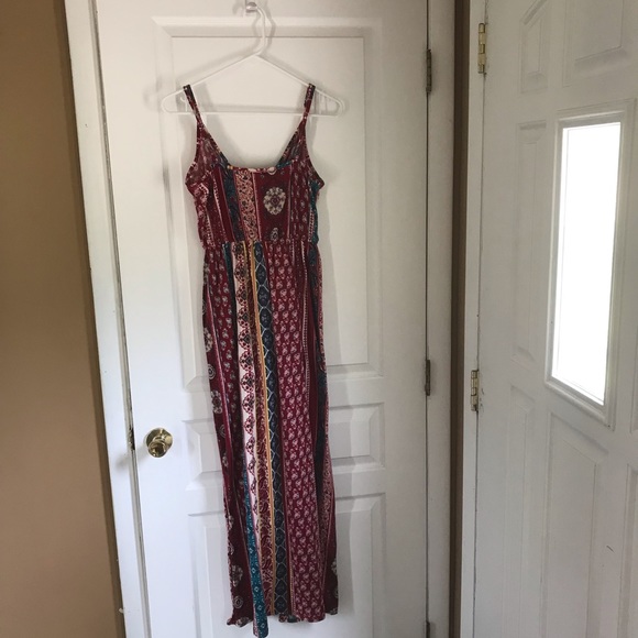 AS U WISH: GEOMETRIC PATTERN FLOWING ROMPER - Picture 5 of 8